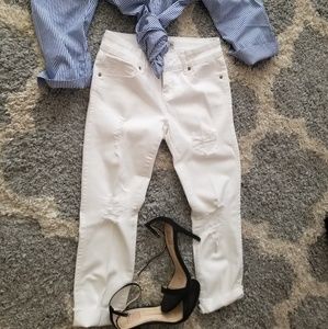 White Guess Pants